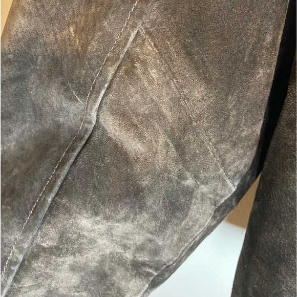 Rare Vintage Red Ranch 100% Genuine Leather Jacket Large Men’s Zip Up Pre owned - Picture 8 of 10